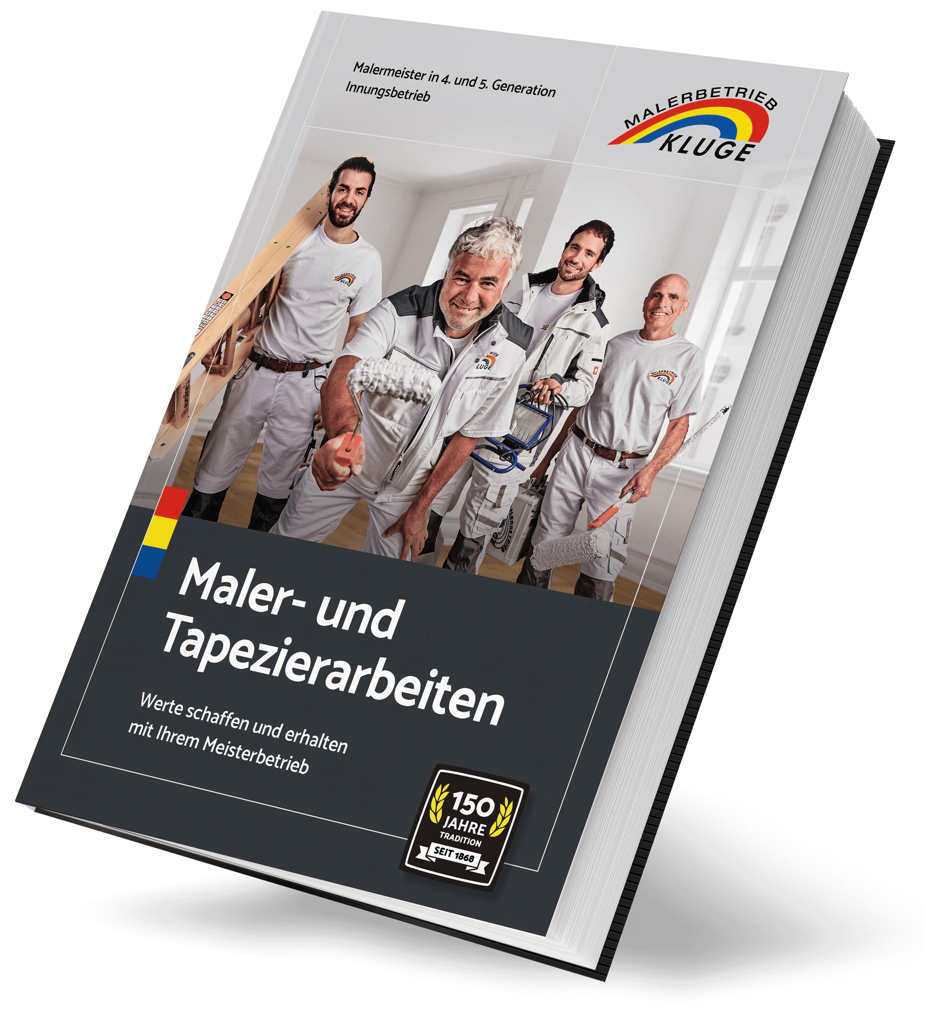 Malerbetrieb Kluge - Praxisbuch mit Praxisbeispielen und Referenzprojekten