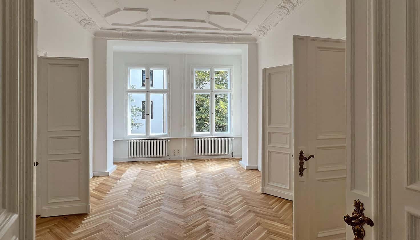 Malerbetrieb Kluge Berlin: Referenz Luxuriöse Wohnung nähe Kurfürstendamm - Impression
