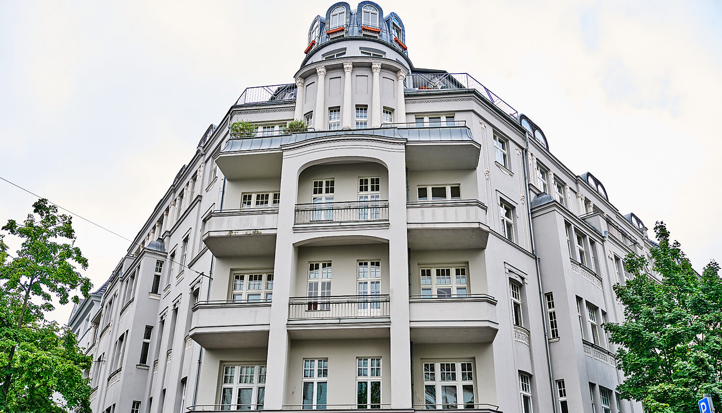 Malerbetrieb Kluge Referenz private Kunden - elegante Altbauwohnung in der Konstanzer Straße