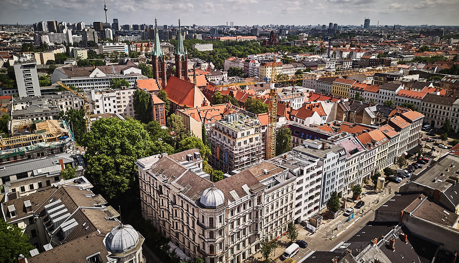 Malerbetrieb Kluge Referenzen Gewerbekunden - Hagelberger Straße - Fassadensanierung - Wärmedämmung