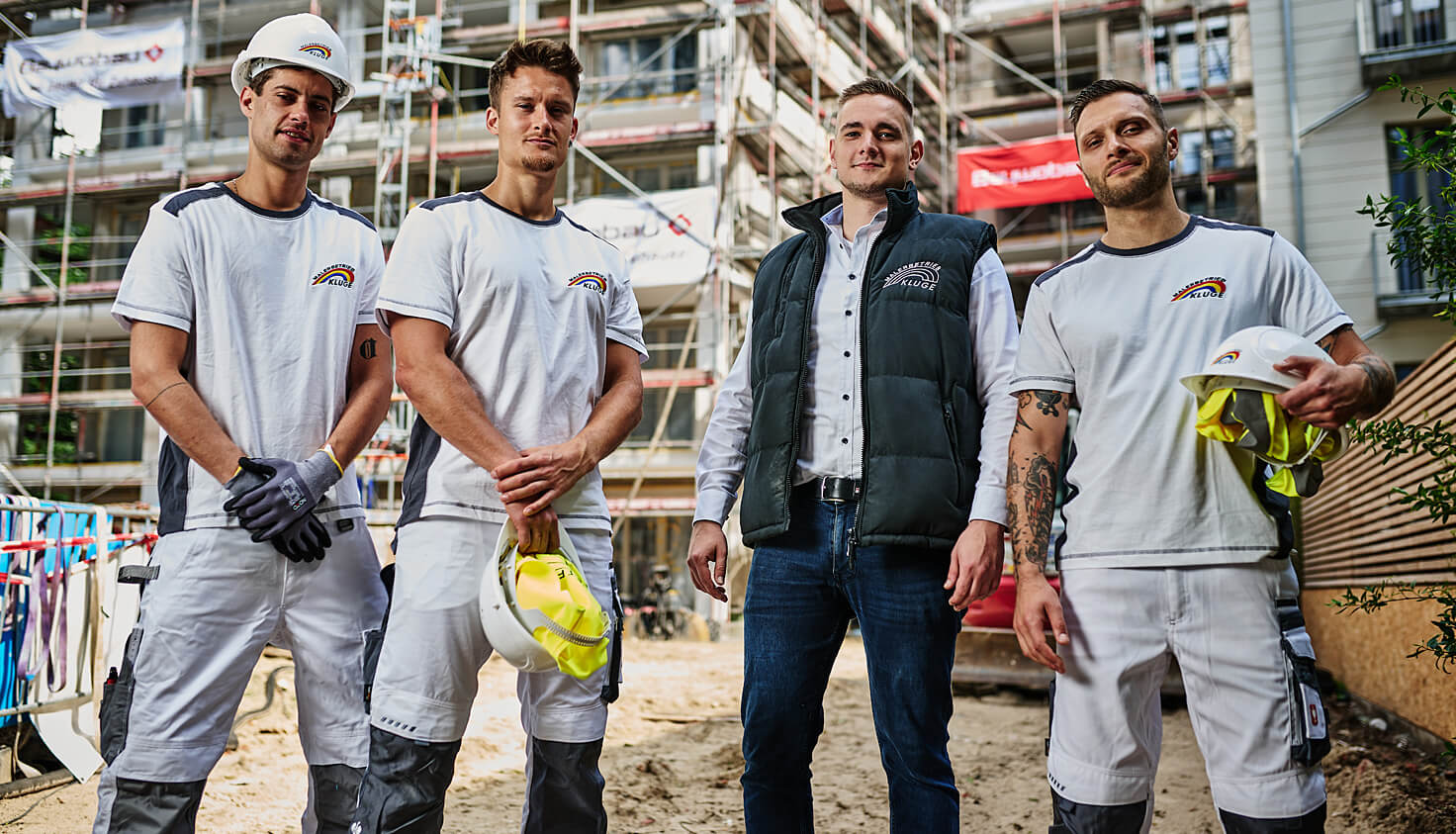 Malerbetrieb Kluge Referenzen Gewerbekunden - Hagelberger Straße - Fassadensanierung - Wärmedämmung